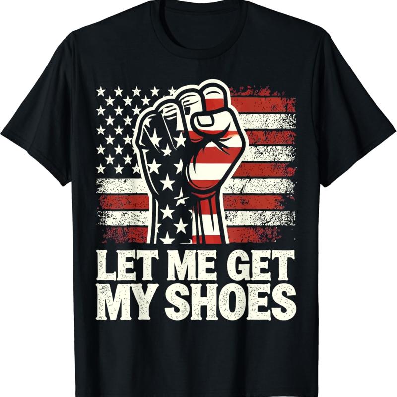 Men Shoes Quotes - Camiseta com a frase engraçada 'Deixe-me