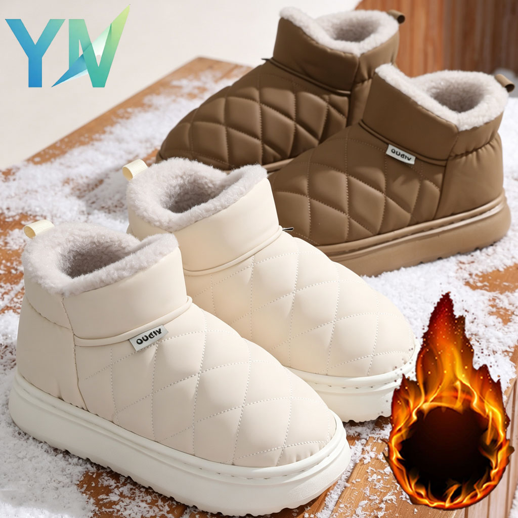 Men Shoes H&M - Chinelos de Inverno Forrados com Fleece