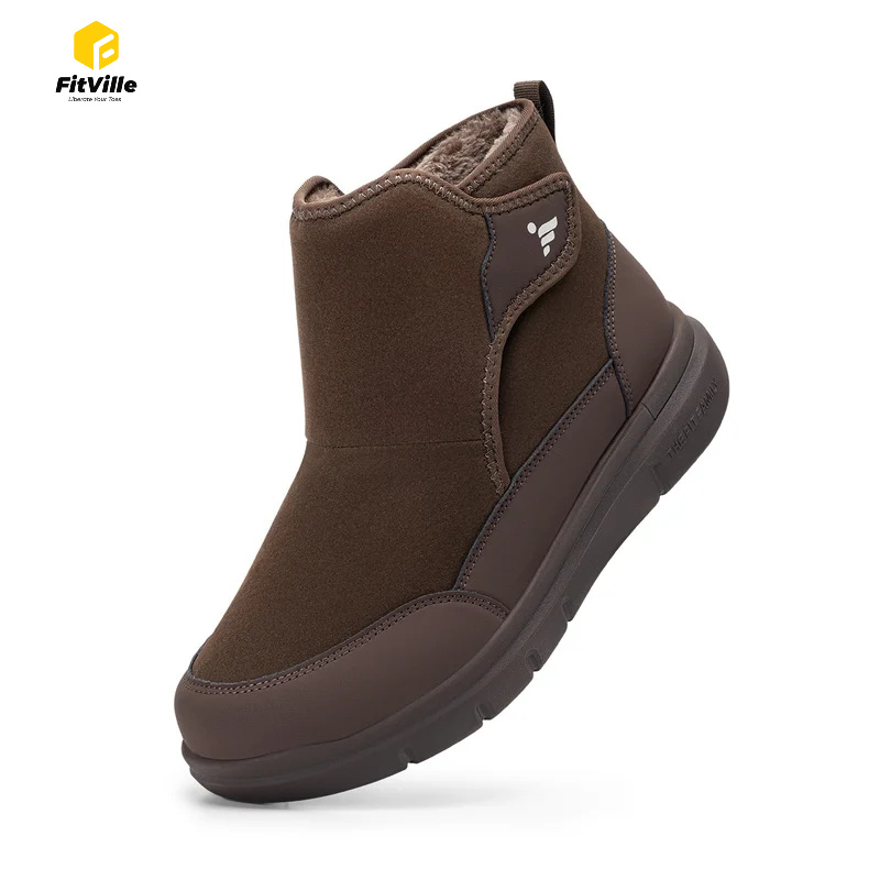 Men'S Shoes With Wide Toe Box - Botas de inverno para diabéticos com