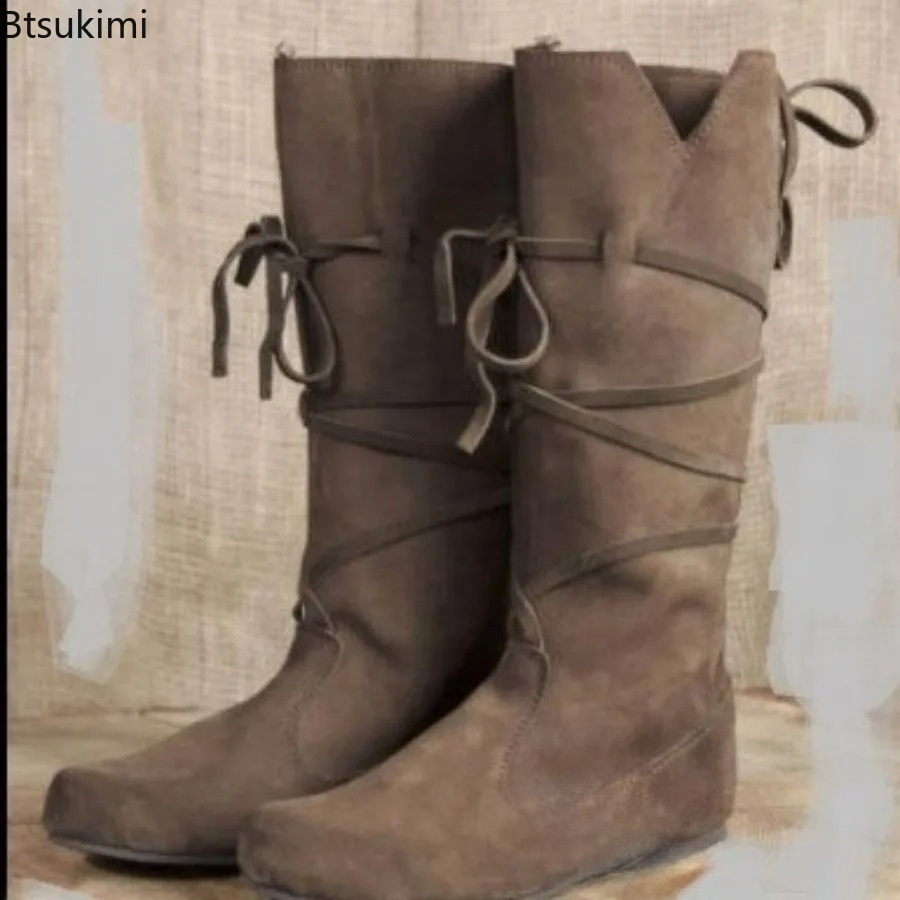 Men Shoes H&M - Novo Lançamento: Botas de Cavaleiro Viking