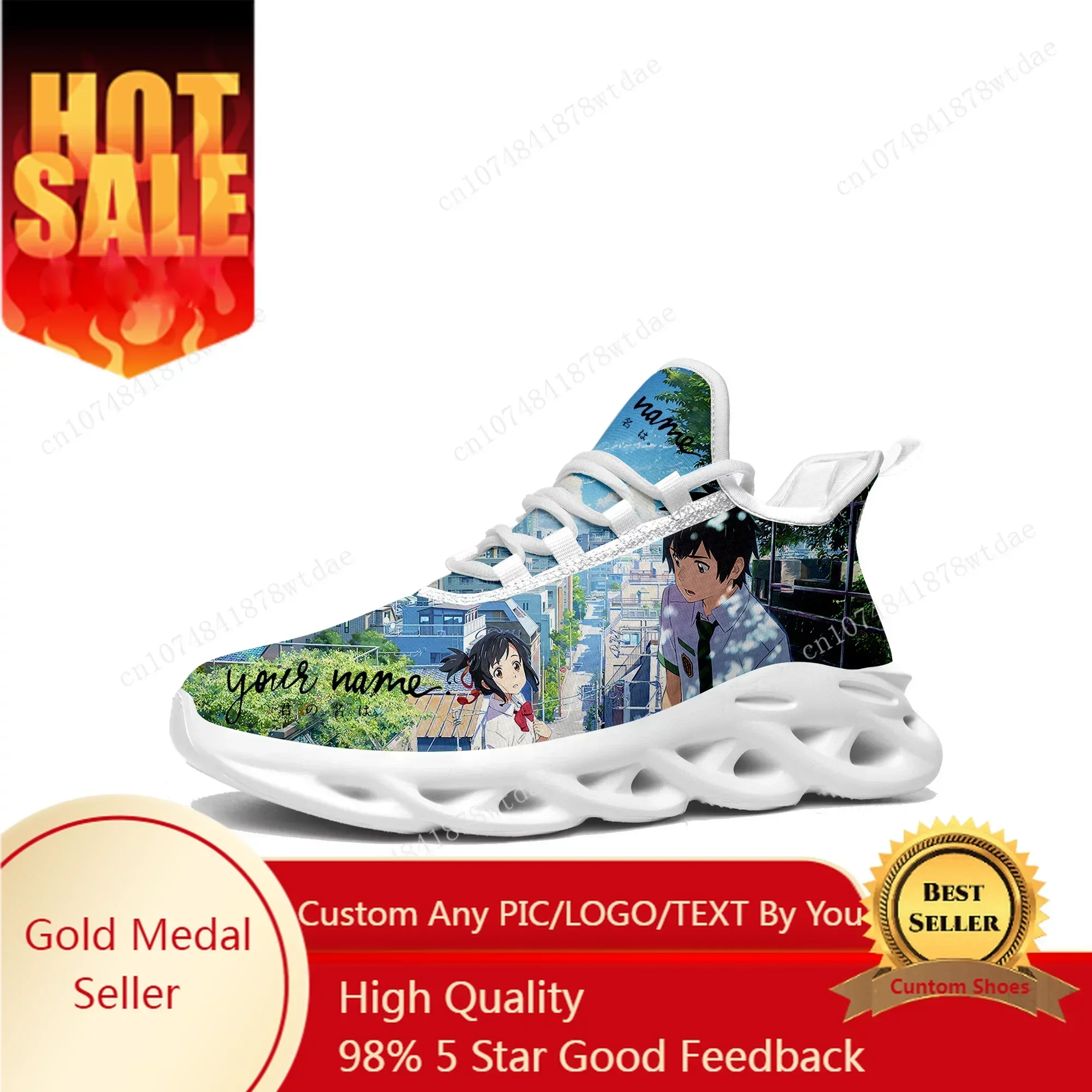 Men Shoes Name - Tênis de cano baixo com seu