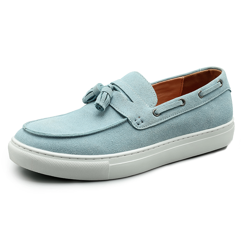 Men'S Shoes Hugo Boss - Mocassins Clássicos Masculinos de Couro Camurça