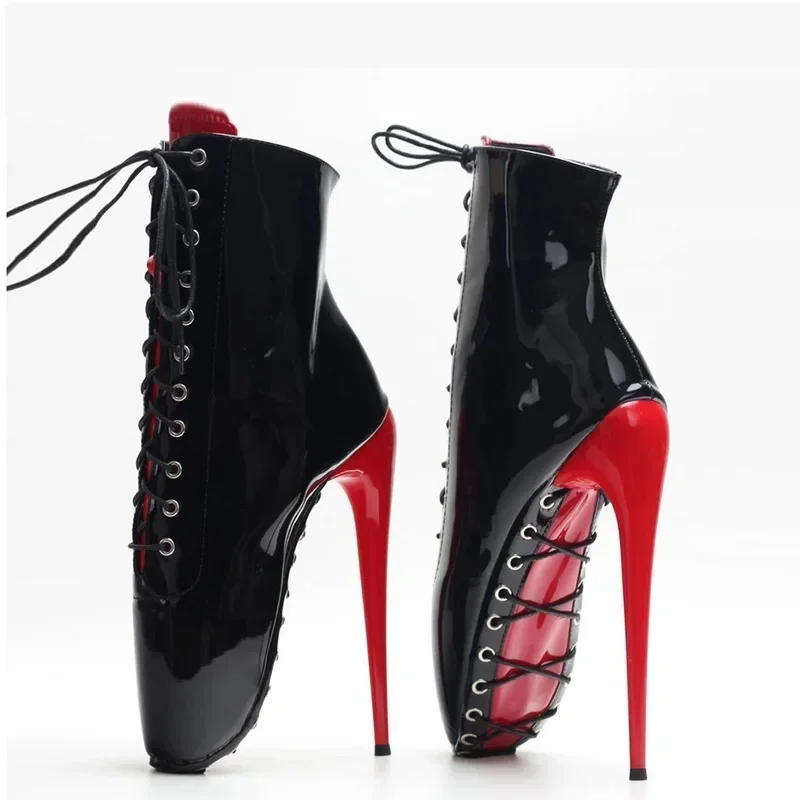 Men Shoes Red Bottom - Botas de balé unissex de salto