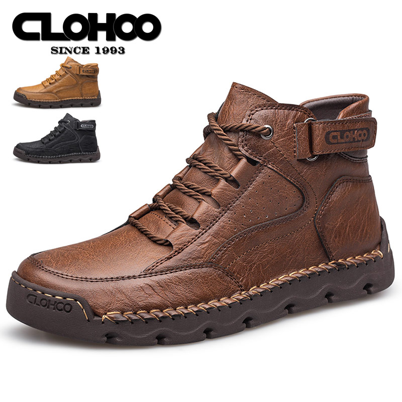 Men'S Shoes Hugo Boss - CLOHOO Sapatos Masculinos Costurados à Mão,