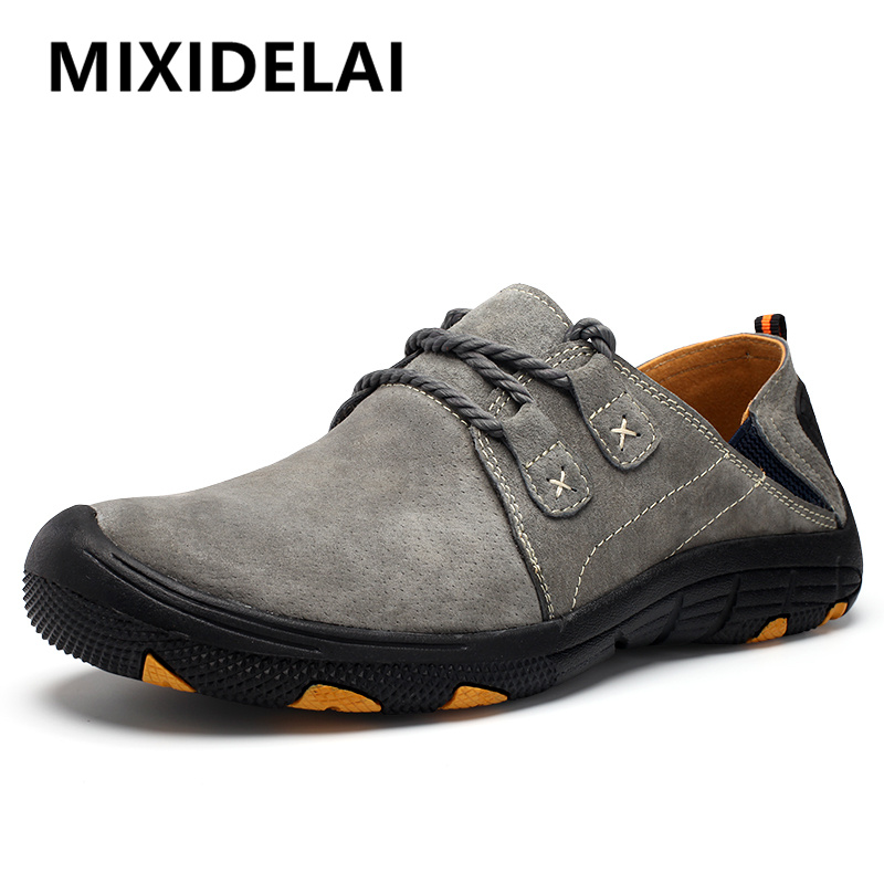 Boat Shoe Leather - Novos sapatos casuais masculinos plus size