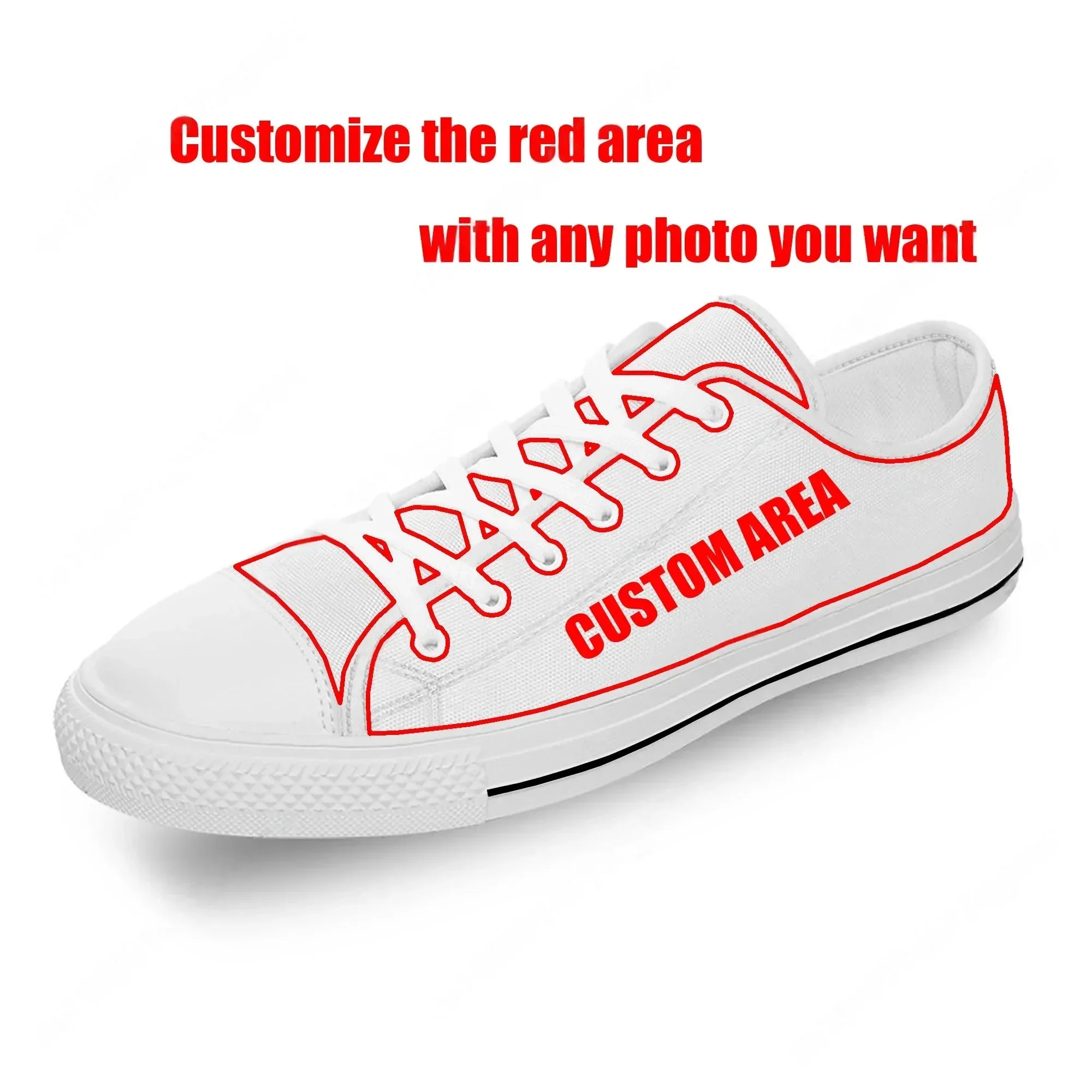 Tênis Cano Baixo Personalizado - Men Shoes Name avaliação e preço