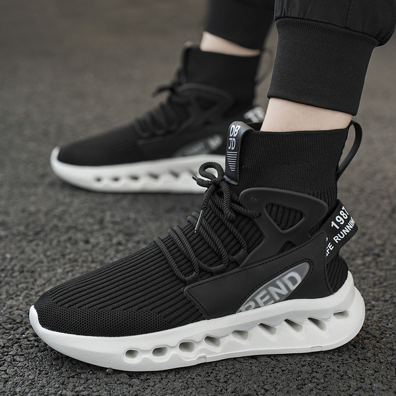 Tênis Masculino Cano Alto Mode - Men'S Shoes For Running avaliação e preço