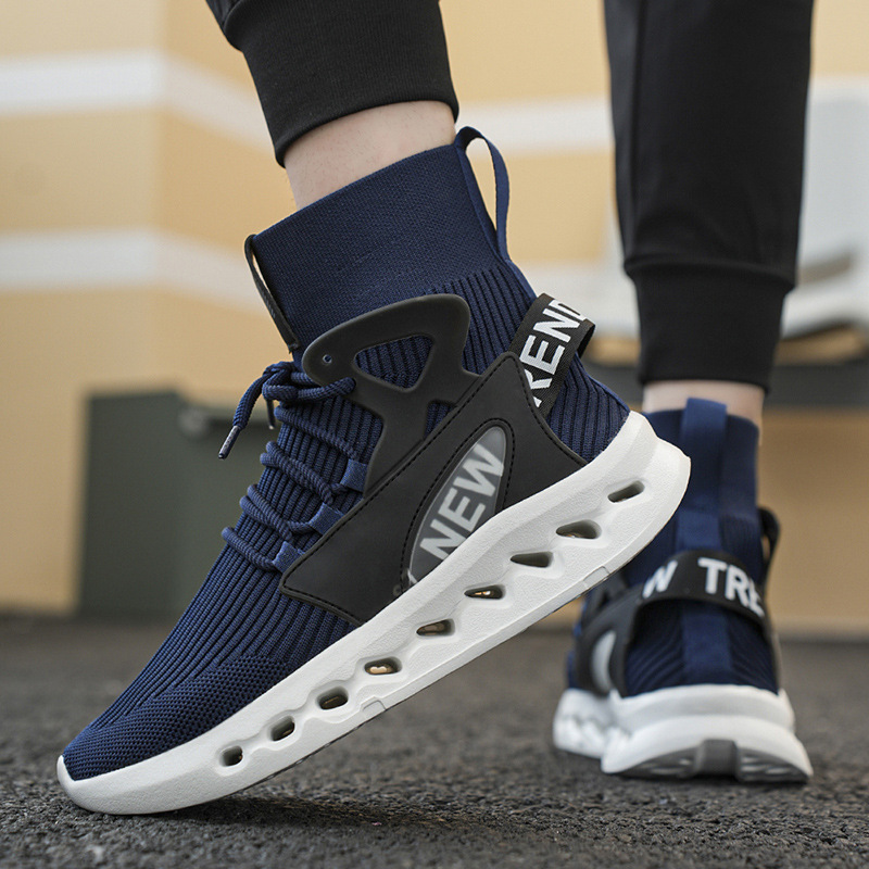 Tênis Masculino Cano Alto Mode - Men'S Shoes For Running avaliação e preço