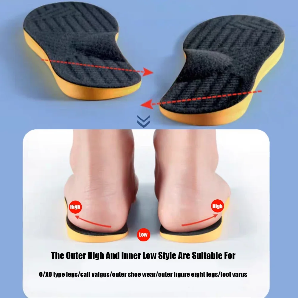 1 par de palmilhas de suporte  - Men'S Shoes Plantar Fasciitis avaliação e preço