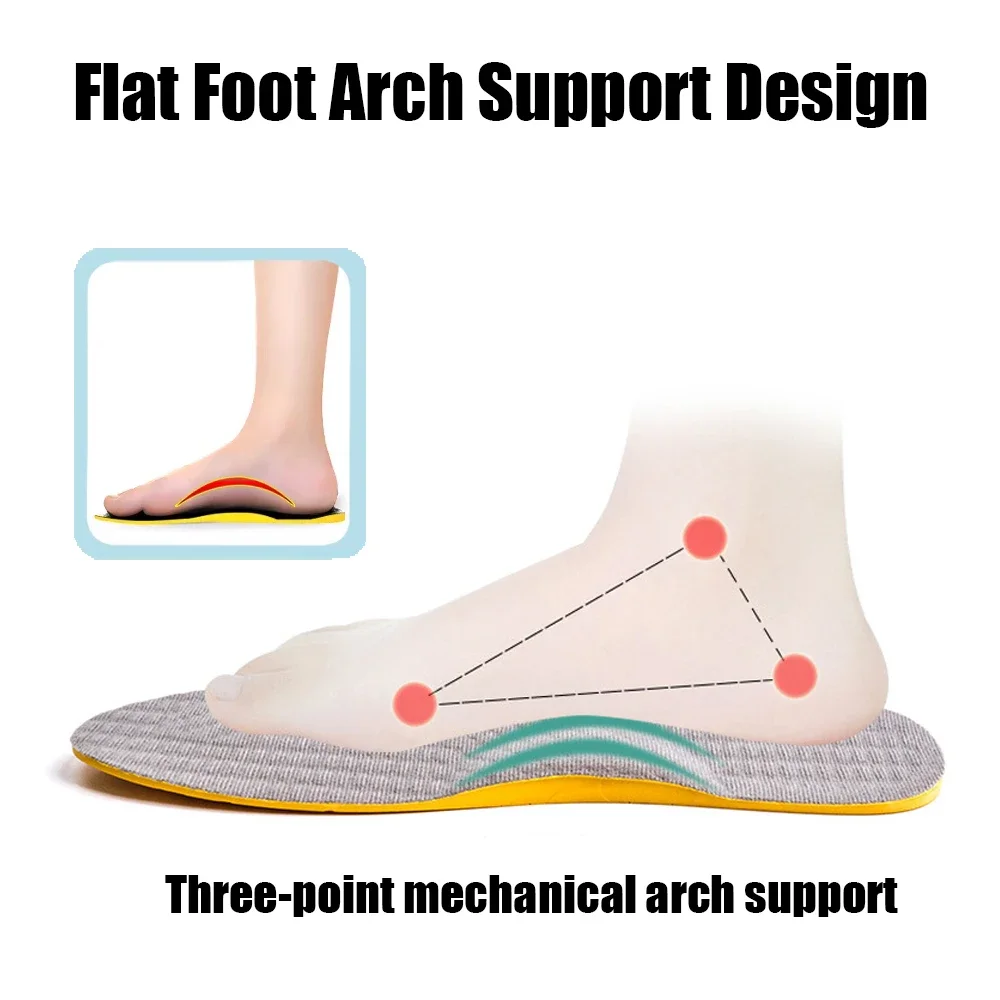 1 par de palmilhas de suporte  - Men'S Shoes Plantar Fasciitis avaliação e preço