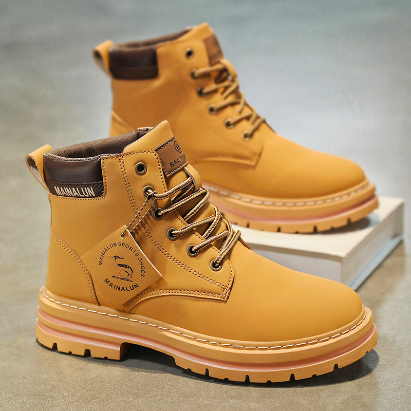 Clássico masculino botas de ca - Men Shoes Everyday avaliação e preço