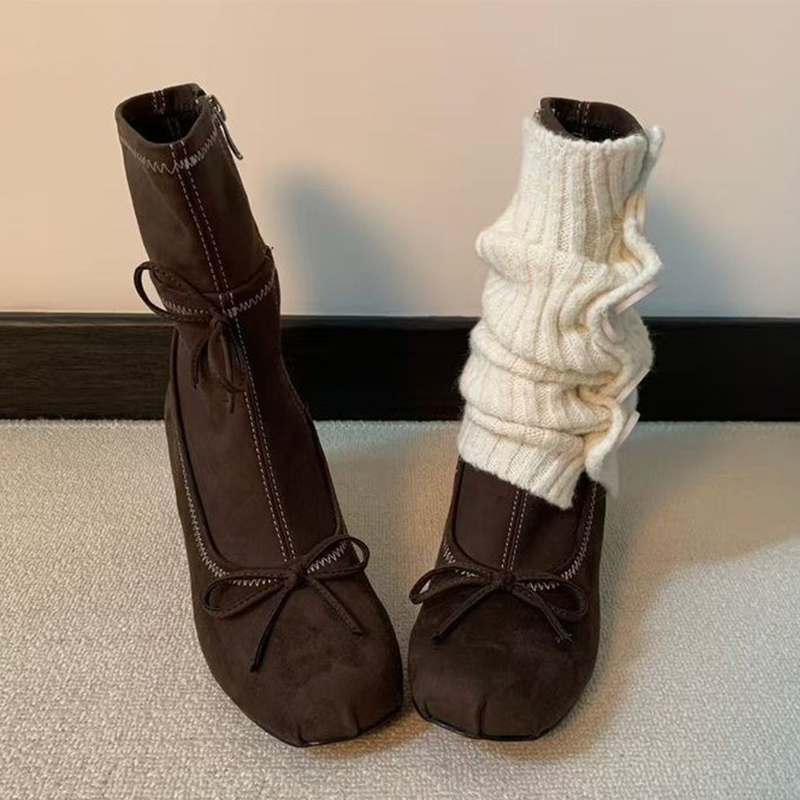 Arco de salto alto botas femin - Chelsea Boots Suede avaliação e preço