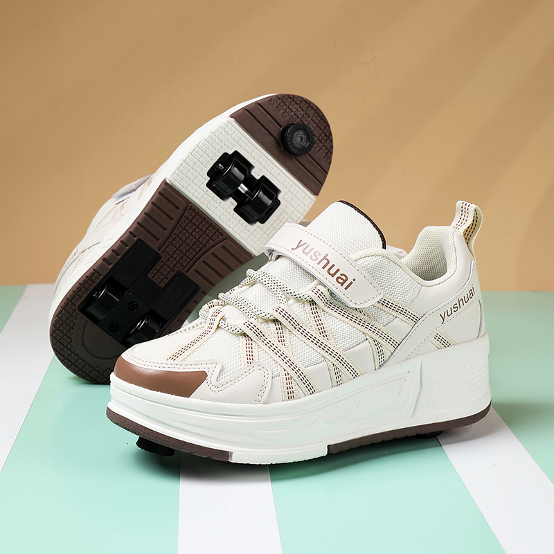 Tênis de skate retrátil automá - Men Shoes Size avaliação e preço