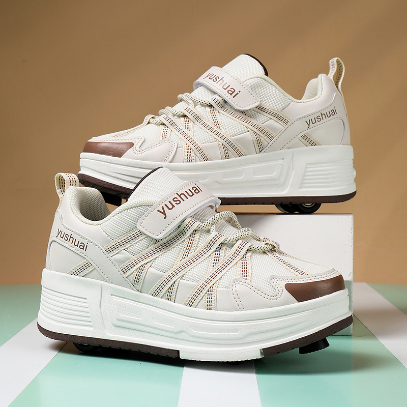 Tênis de skate retrátil automá - Men Shoes Size avaliação e preço