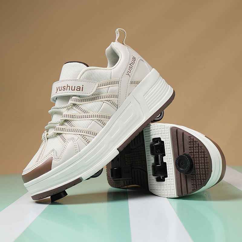 Tênis de skate retrátil automá - Men Shoes Size avaliação e preço