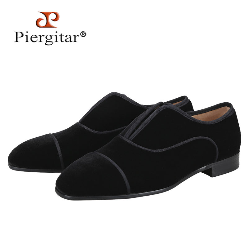 Piergitar-Sapato Oxford de vel - Men Shoes Red Bottom avaliação e preço