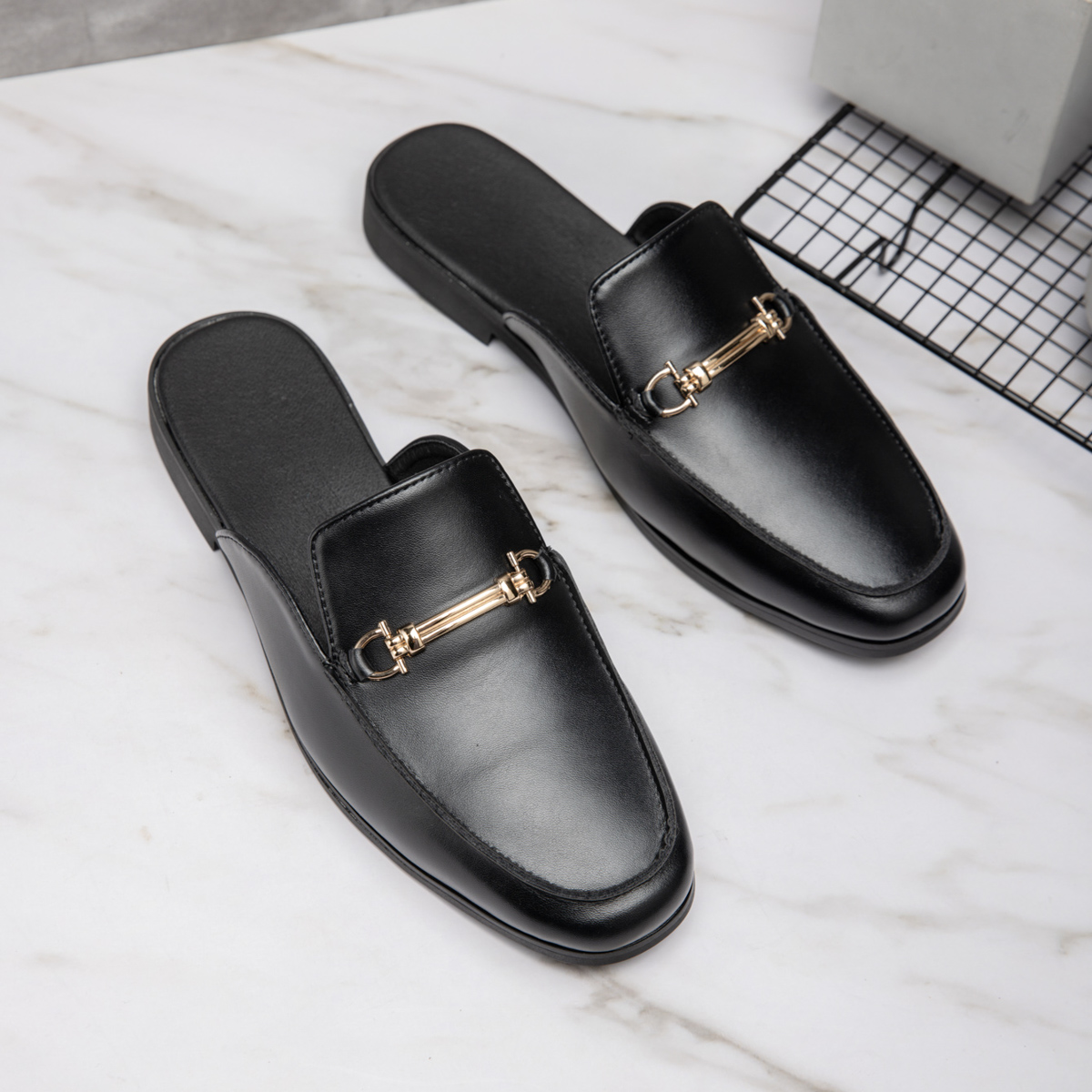 Mules Casuais Masculinos de Co - Men'S Shoes Hugo Boss avaliação e preço