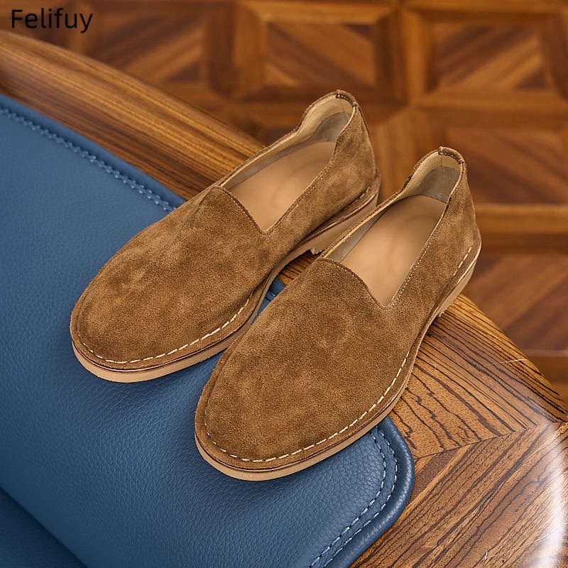 Mocassins masculinos de camurç - Boat Shoe Leather avaliação e preço