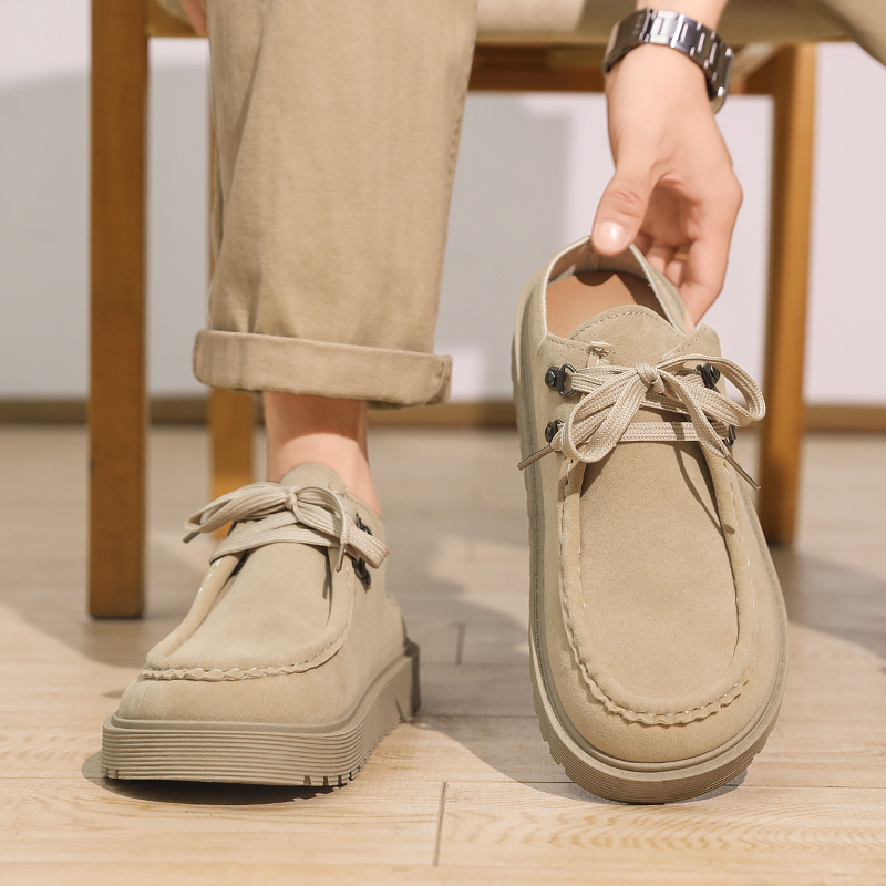 Plataforma mules homens sem co - Boat Shoe Leather avaliação e preço