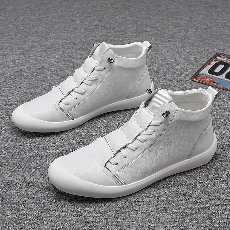 2025 outono masculino couro ge - Boat Shoe Leather avaliação e preço