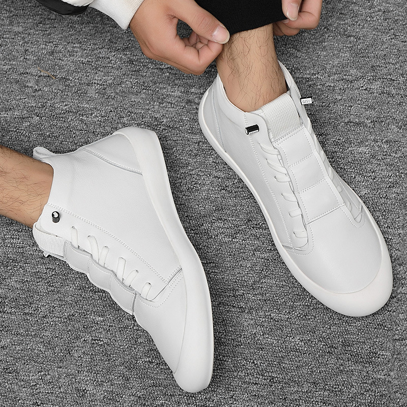 2025 outono masculino couro ge - Boat Shoe Leather avaliação e preço