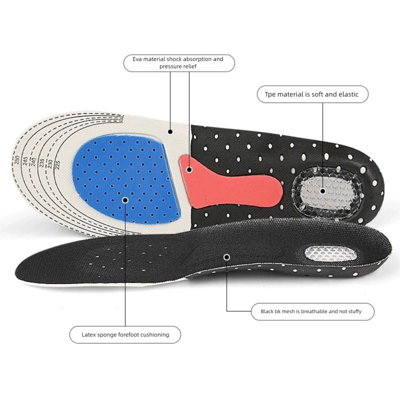 1 Par de Palmilhas Ortopédicas - Men'S Shoes Plantar Fasciitis avaliação e preço