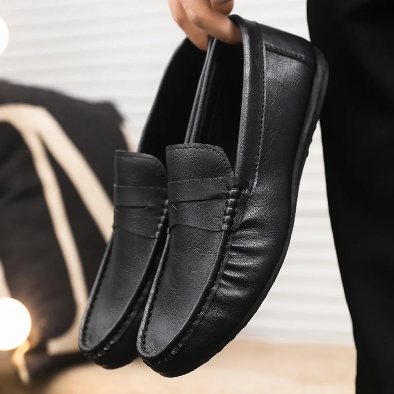 Sapatos Masculinos Casuais de  - Boat Shoe Leather avaliação e preço