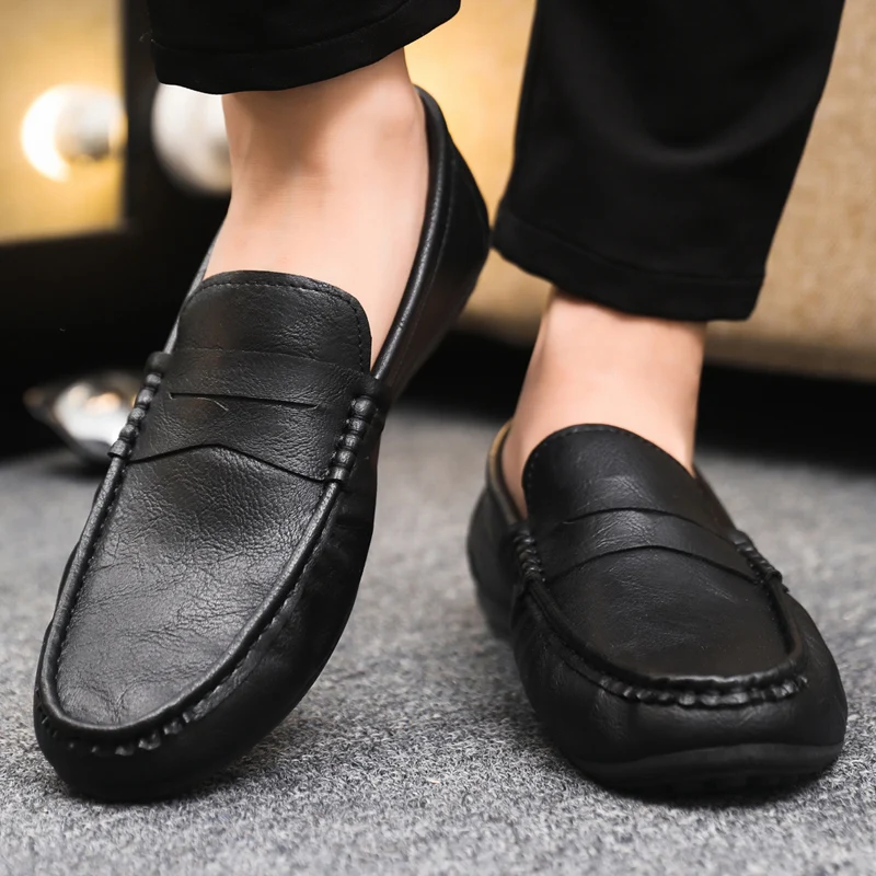 Sapatos Masculinos Casuais de  - Boat Shoe Leather avaliação e preço