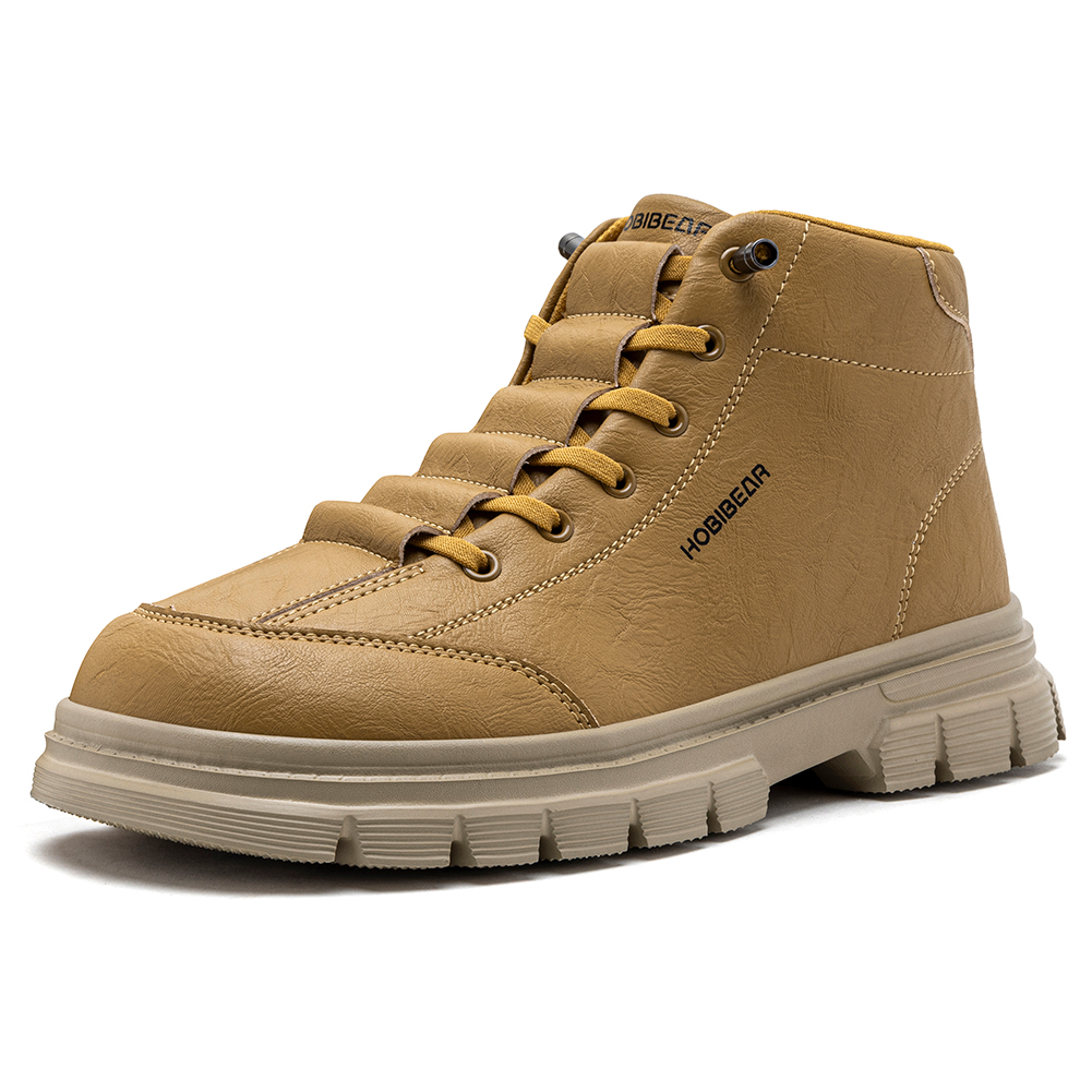 HOBIBEAR Botas masculinas com  - Men'S Shoes With Wide Toe Box avaliação e preço