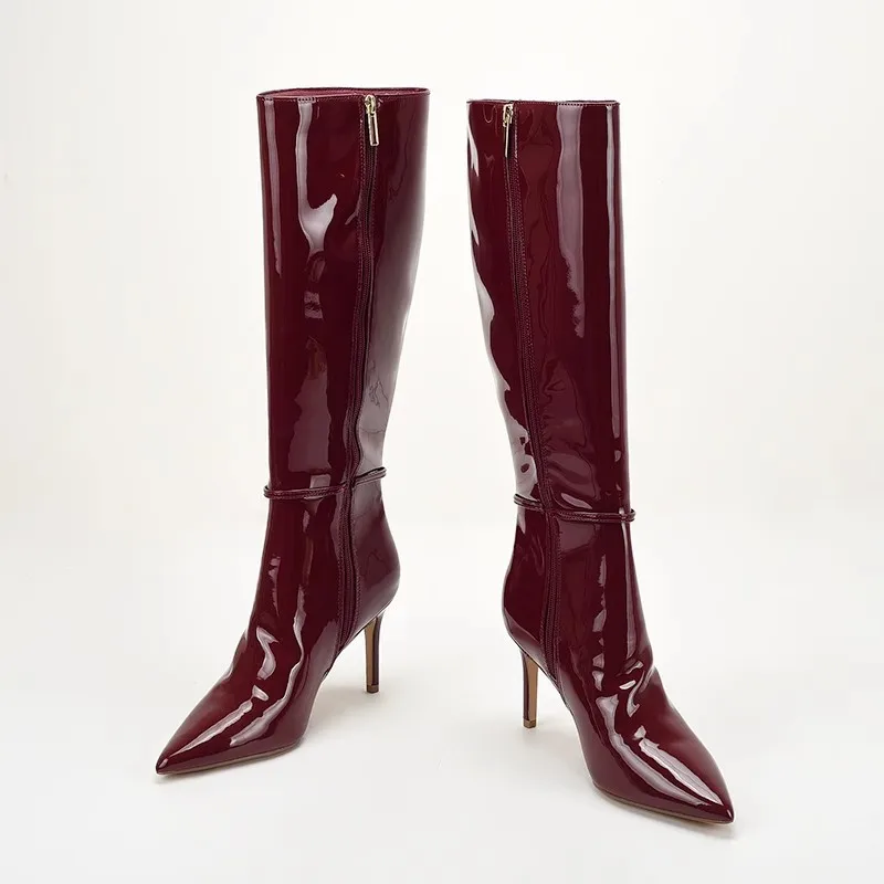 Botas Femininas de Cano Alto c - Boat Shoe Leather avaliação e preço