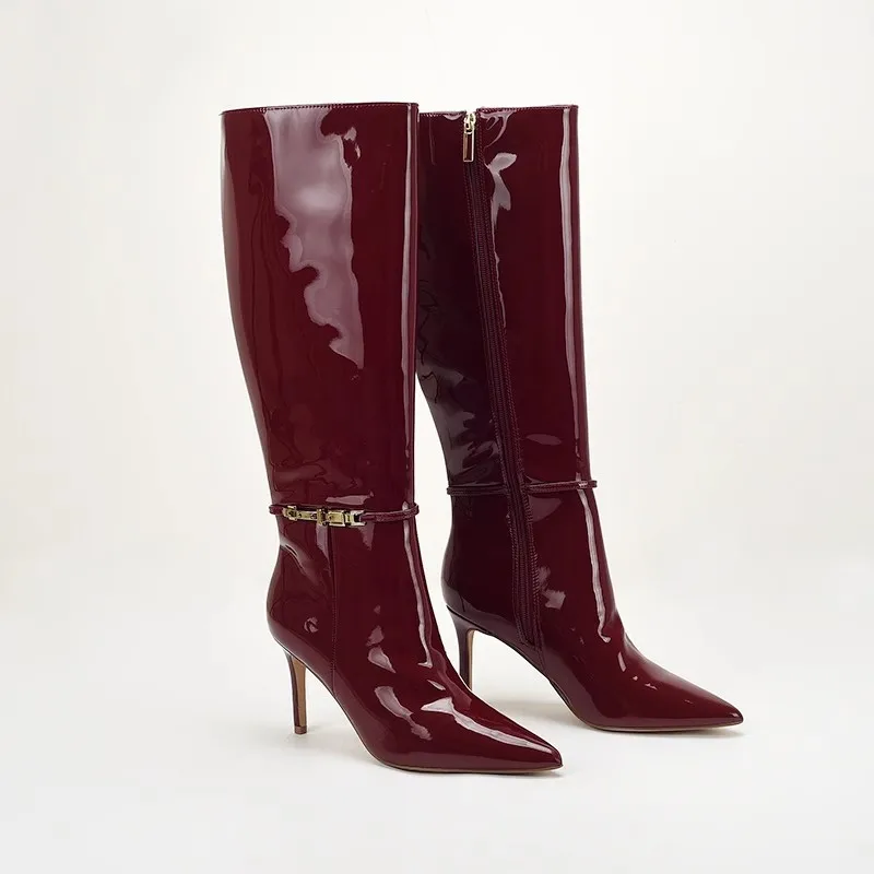 Botas Femininas de Cano Alto c - Boat Shoe Leather avaliação e preço