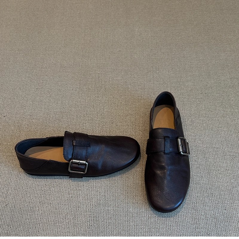 Sapatos femininos apartamentos - Boat Shoe Leather avaliação e preço