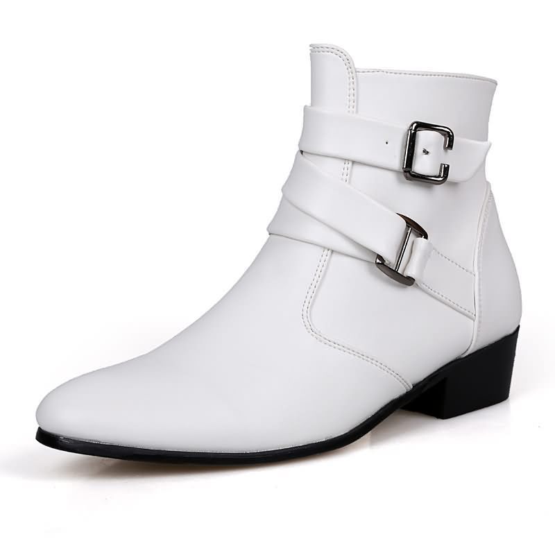Botas masculinas de luxo de co - Chelsea Boots Suede avaliação e preço