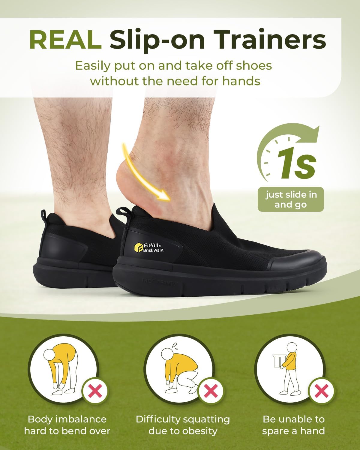FitVille Sapatos ortopédicos m - Men'S Shoes Plantar Fasciitis avaliação e preço