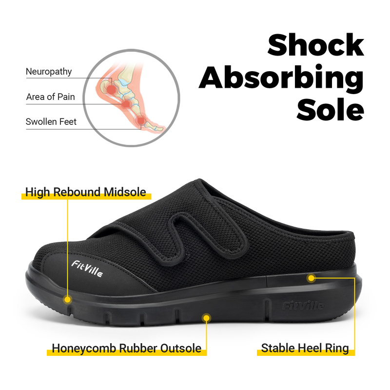 Sapatilhas masculinas FitVille - Men'S Shoes Plantar Fasciitis avaliação e preço